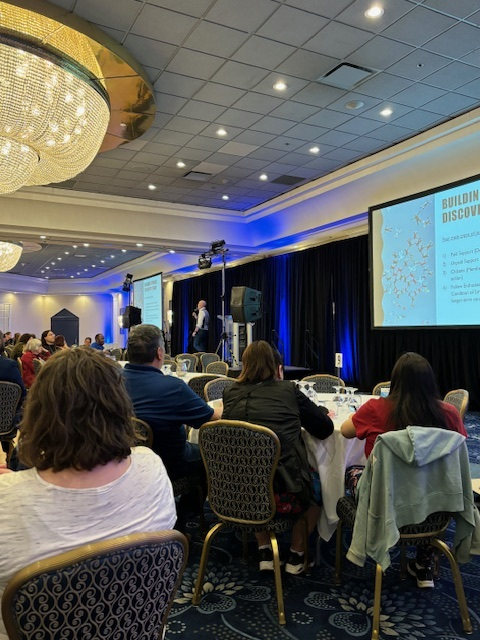 InclusionCA's tweet photo. An amazing session at @InclusionAB #FamConf2024 on inclusive employment led by fabulous speaker @CrandellDoug
Inclusive employment is one of the most important avenues to a meaningful life and should be pursued to the maximum extent possible.
#RealJobsForRealPay #GoodCareers https://t.co/AzNEdX9go2