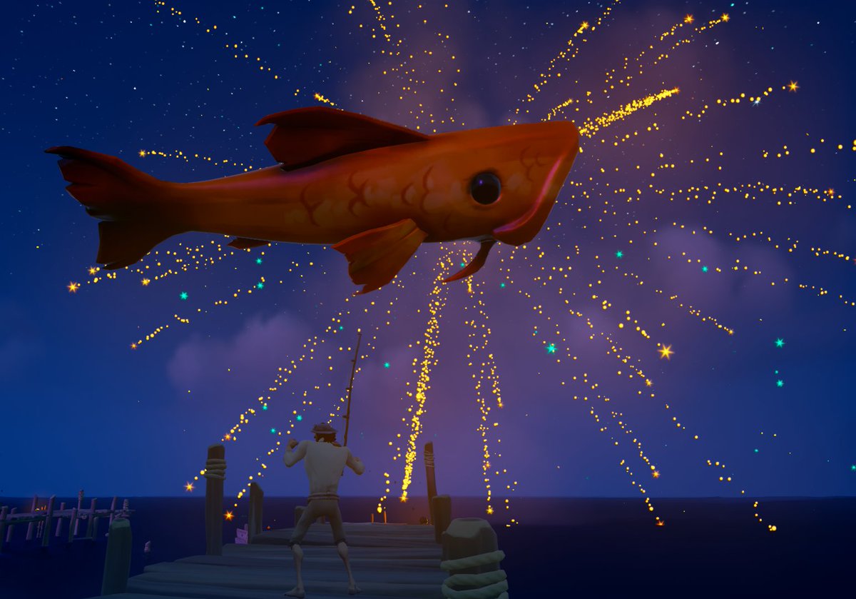 The catch of my dreams ✨

Theme: Fancy Fishing

#SoTShot #SeaOfThieves <a href="/SeaOfThieves/">Sea of Thieves</a> <a href="/RareLtd/">Rare Ltd.</a>