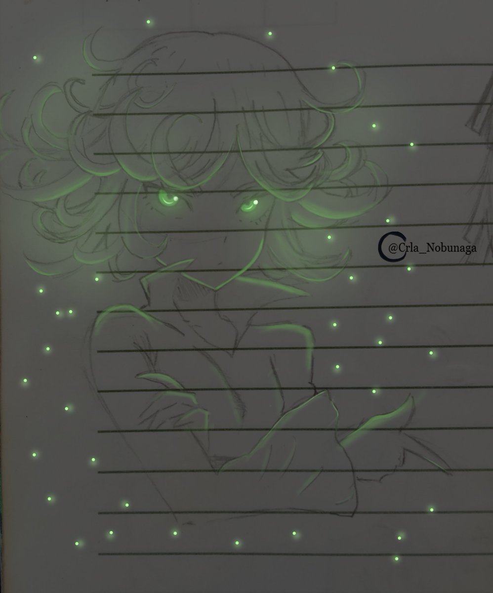 Tatsumaki Glow Art Practice.  

#OPM #Art #Glowart #tatsumaki