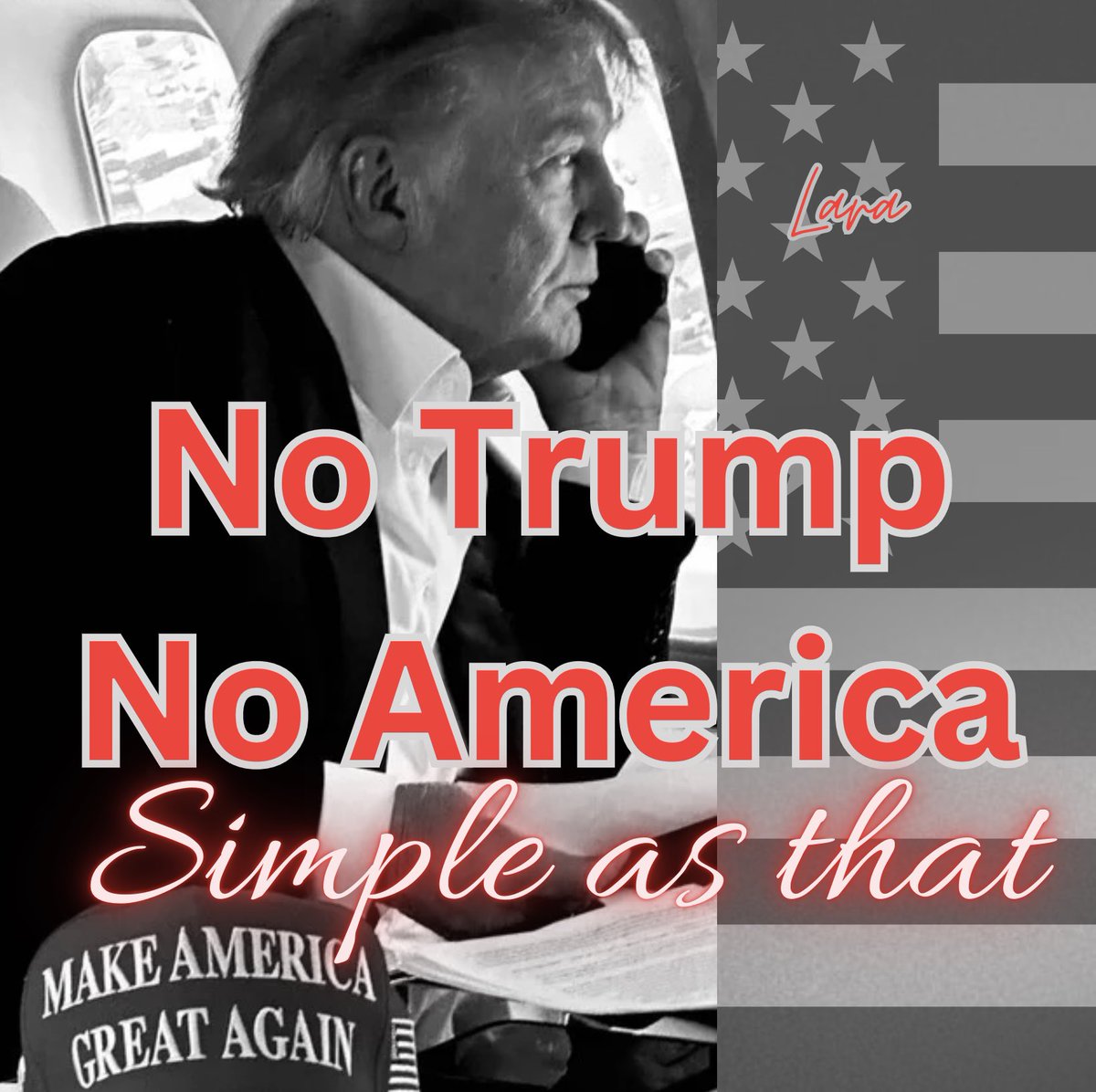 TRUMP is the only answer!
No Trump No America! 
Our very last chance: TRUMP 2024!