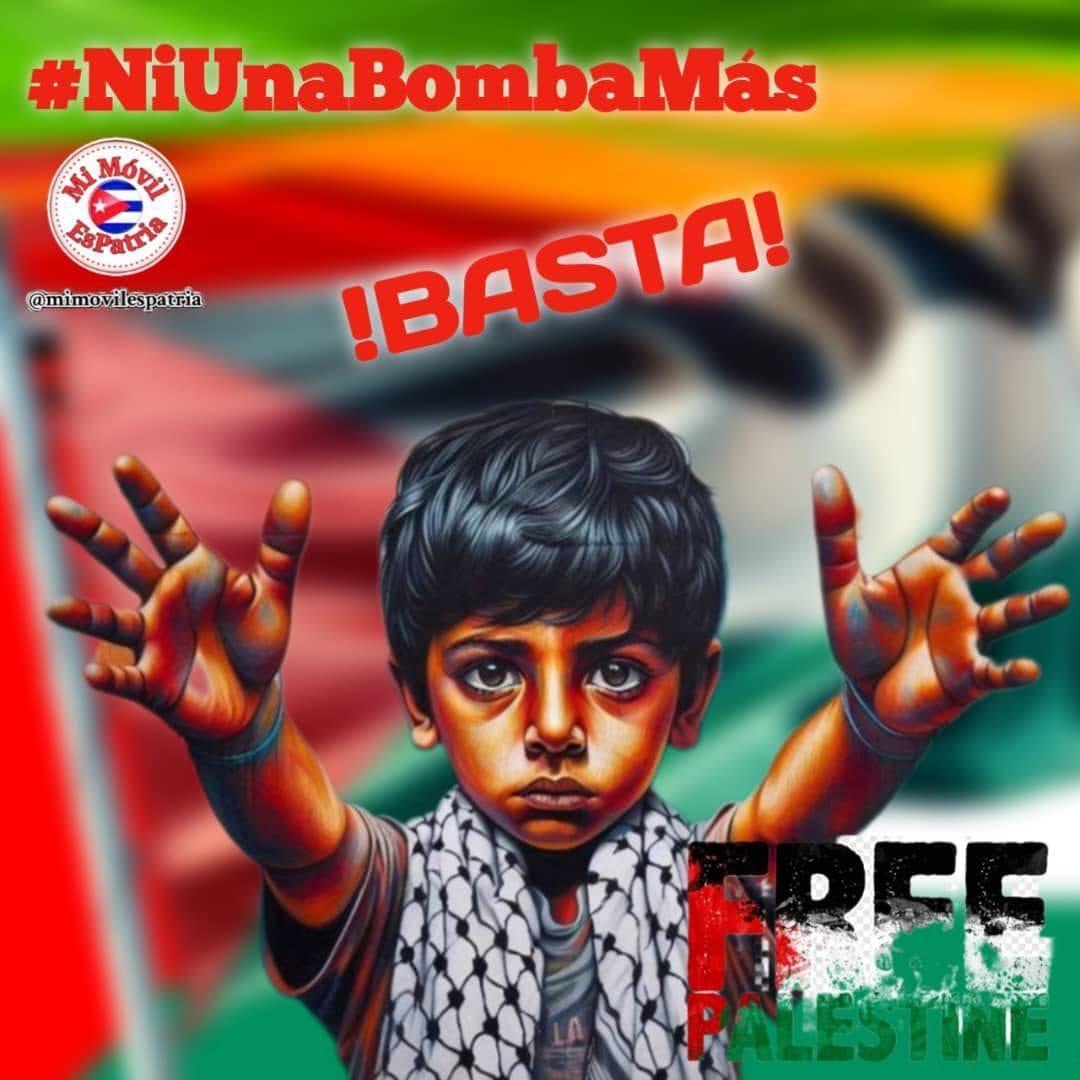 @mimovilespatria #NiUnaBombaMás Los palestinos merecen paz. #FreePalestine #MiMóvilEsPatria