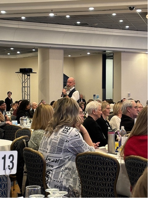 InclusionCA's tweet photo. An amazing session at @InclusionAB #FamConf2024 on inclusive employment led by fabulous speaker @CrandellDoug
Inclusive employment is one of the most important avenues to a meaningful life and should be pursued to the maximum extent possible.
#RealJobsForRealPay #GoodCareers https://t.co/AzNEdX9go2