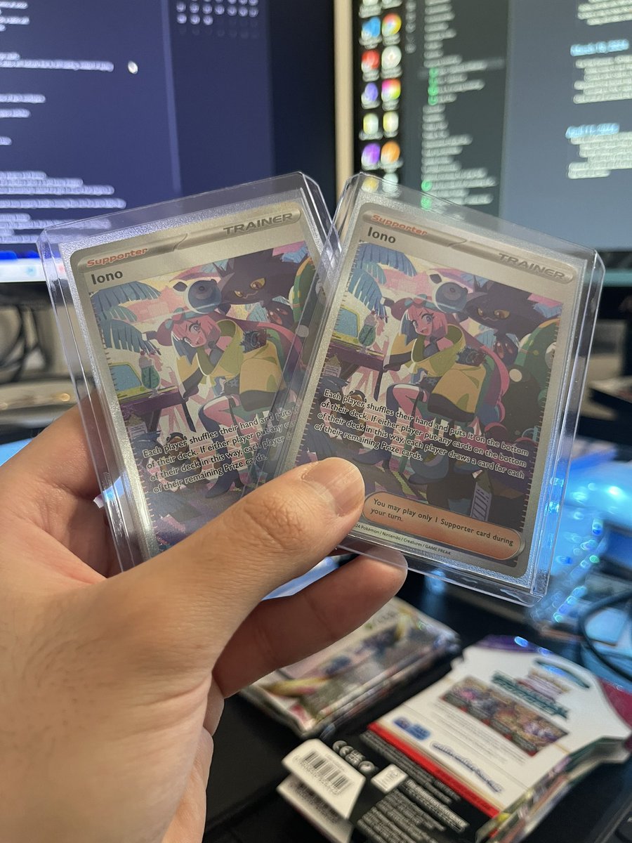 Pull both in one ETB, what are the odds? 🔥