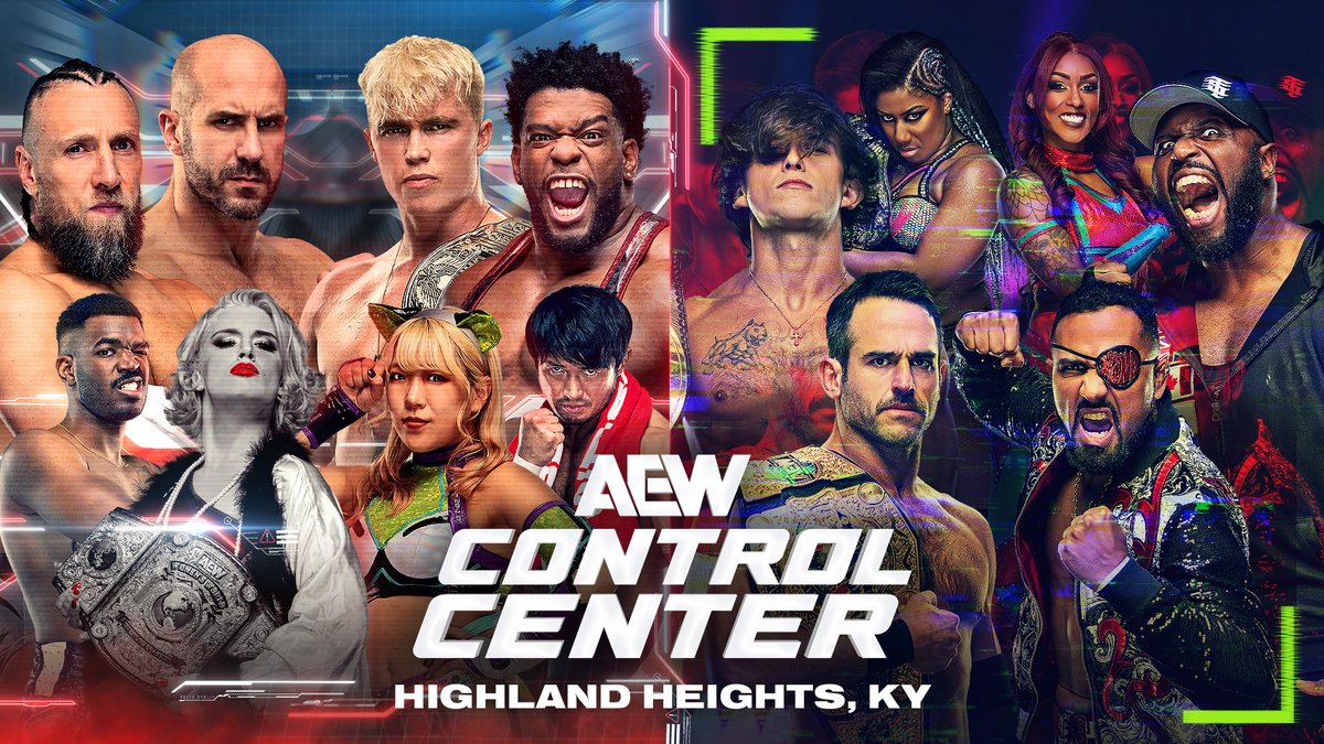 3 Hours of LIVE #AEW action TONIGHT starting with #AEWCollision at 8pm ET/7pm CT, followed by #AEWBOTB! @tonyschiavone24 breaks it all down at the #AEW Control Center right now! ▶️ youtu.be/Akw7ZSVeoPc
