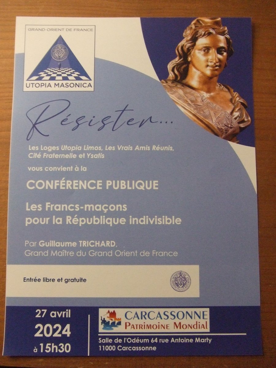 <a href="/mesureur357/">Entre les colonnes</a> Tsss tsss ...
Le 27 avril, c'est à Carcassonne qu'il faut être ...!
Non mais ...!  😛   🙃   😉