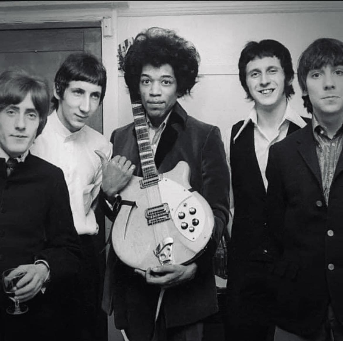 When Jimi Hendrix met with The Who in 1967 #Superstars