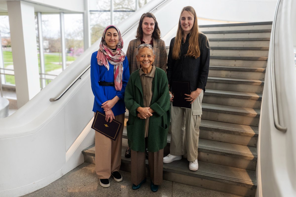 We are still feeling the glow from this year's Giovanni-Steger Poetry Prize. 🤩 To all of the extraordinary poets from @VTenglish and across #VirginiaTech who used the power of their voice, congratulations and thank you for inspiring us! 🫶 #NikkiGiovanni