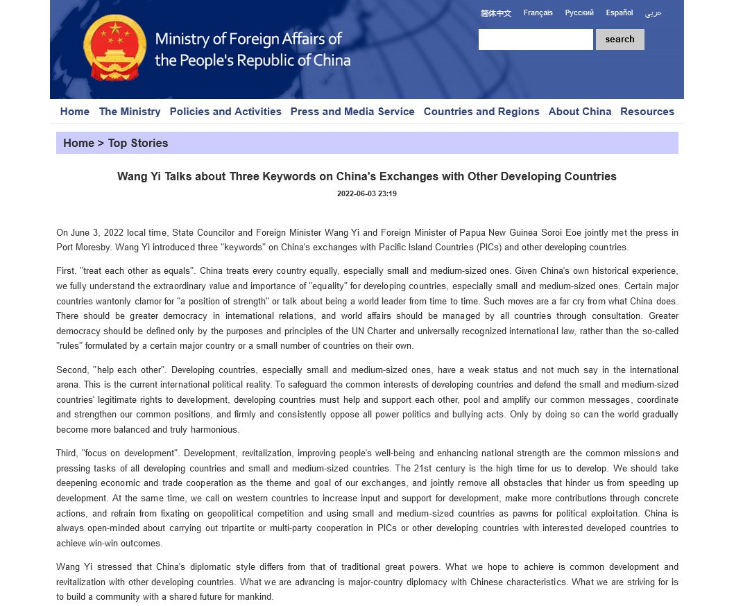 Just the usual fare of PRC propaganda that denigrates PH into nothing more than an American puppet and vassal, shorn of any sovereign autonomy and agency. That despite Beijing's repeated claim to respect equality for every sovereign state and UN member. mfa.gov.cn/eng/zxxx_66280…