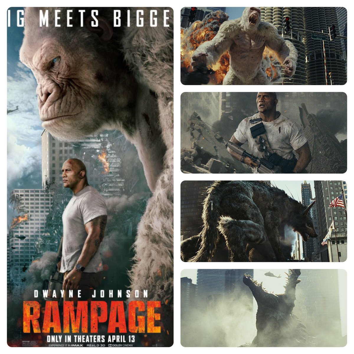 Rampage celebrates 6th anniversary today.
#rampage #rampagemovie #rampage2018 #bradpeyton #dwaynejohnson #dwaynejohnsonfans #dwaynejohnsonmovies #dwaynejohnsonlovers #warnerbros #warnerbrosstudios #warnerbrospictures #warnerstudios #warnerbrosmovies #warnerbross  #newlinecinema