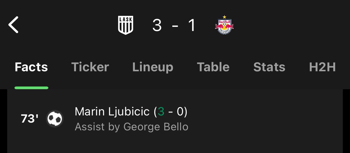 🇺🇸 George Bello recorded an assist today against Austrian giants RB Salzburg in a massive win. It’s the first goal contribution of the season for the former USMNT LB, who has gotten his career back on track this season after a disappointing couple years at Arminia Bielefeld 🇺🇸