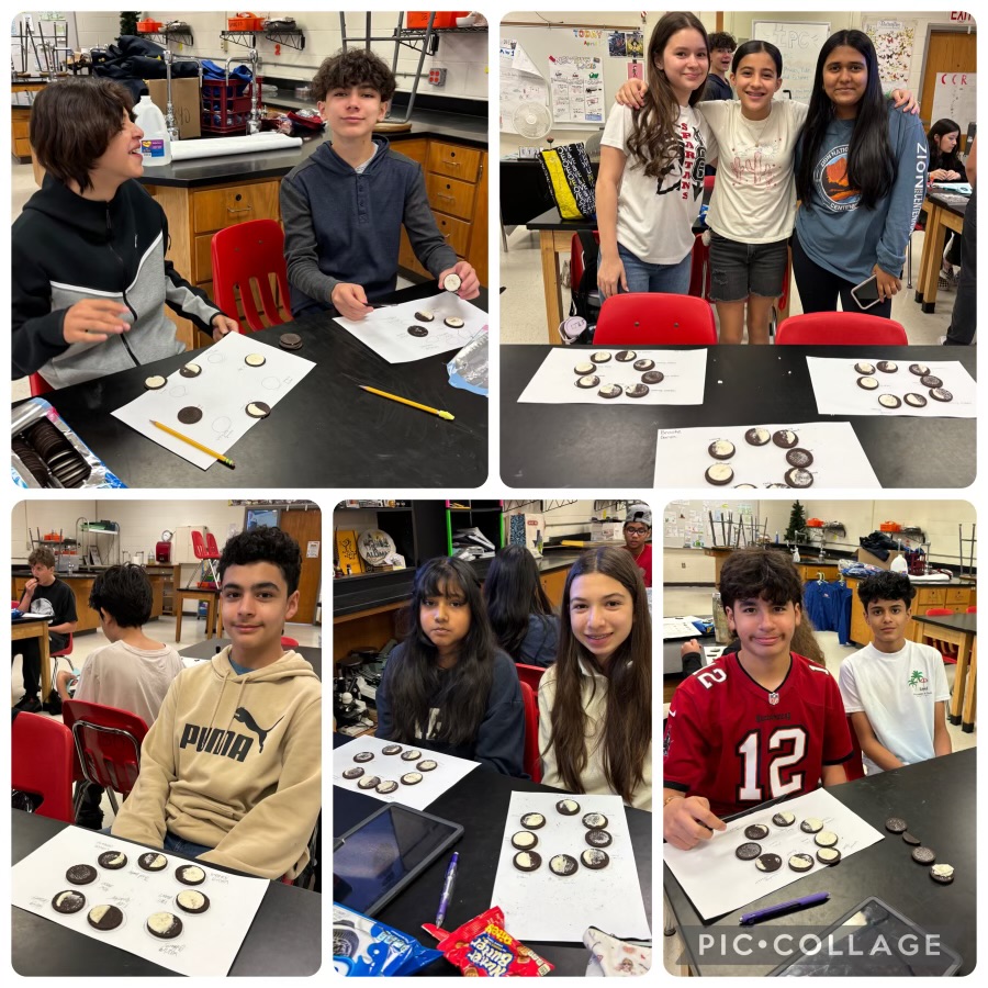 For today’s #SpartanSpotlight, Prep Academy would like to feature Ms. Scoggin’s 7th grade IPC classes. They worked on the phases of the moon using Oreo cookies! What a sweet way to end an awesome week!  🌕🌖🌗🌘🌑🌒🌓🌔🌕