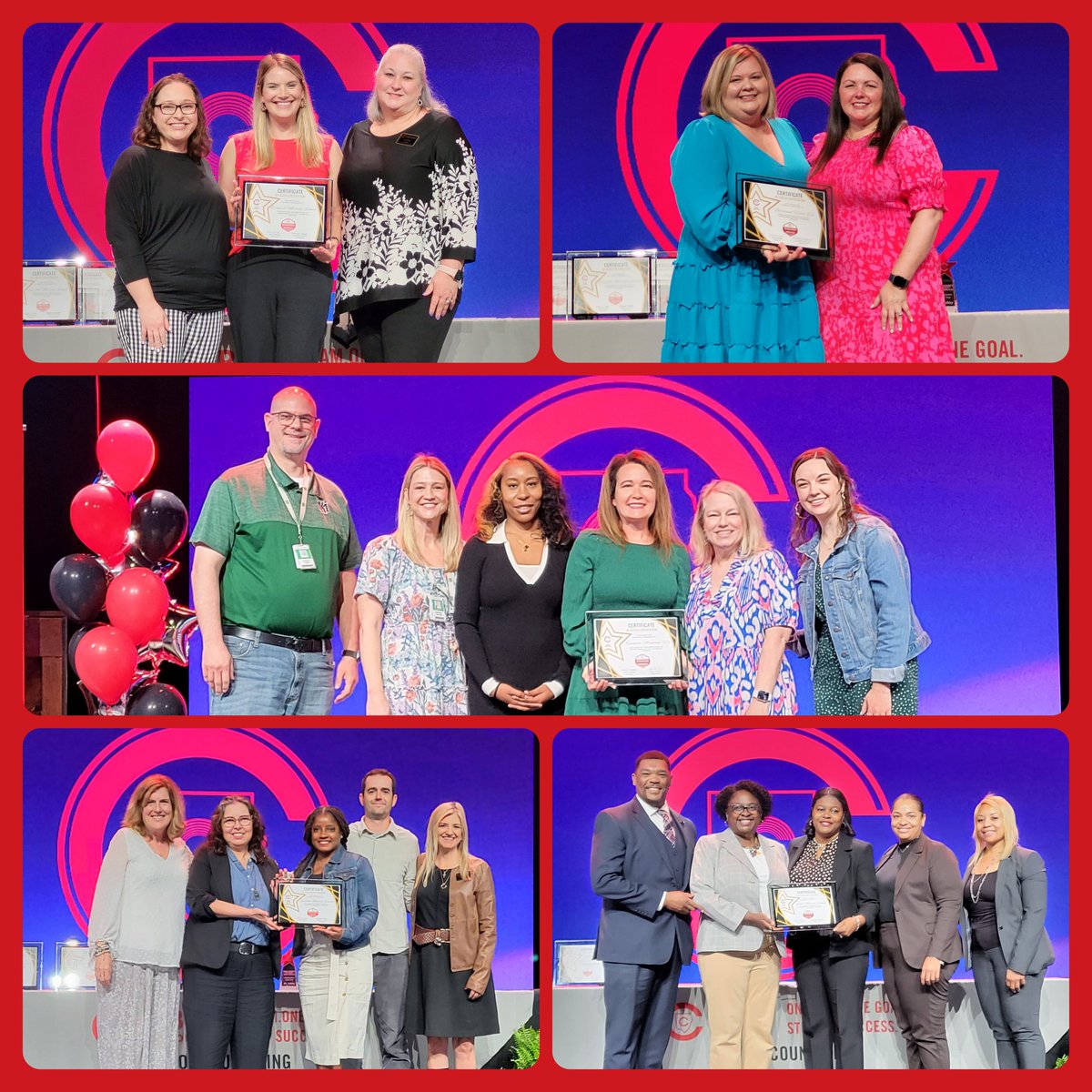 A big congratulations to the first five @CobbSchools to receive the distinguished Cobb School Counseling Comprehensive Model Certification who were recognized today! @Daniellcounsel2 @FloydPanthers @GriffinCounsel1 @belmontbears @KMHS_counseling #CSCCM