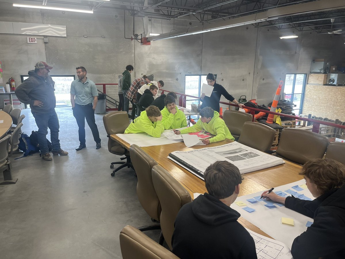 What a great week with new experiences bootcamp @Cardinal Construction w/ on site tours, and Aldrich students presenting to Industry and Education associates