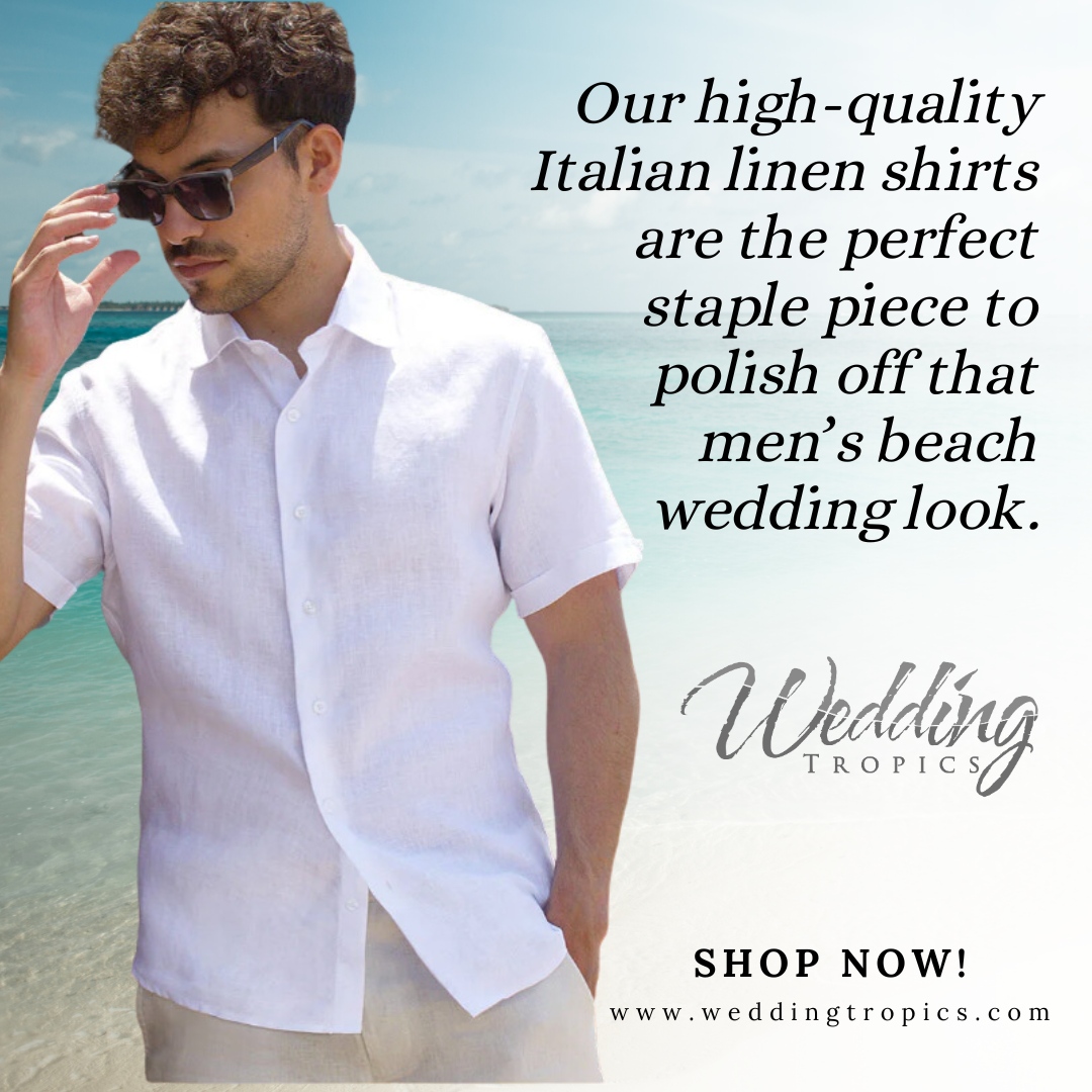 WeddingTropics's tweet photo. Experience comfort, style, and sophistication on your special day, ensuring you look and feel your best from sunrise to sunset. 🌅👔 

Get yours for the big day!

🌐 https://t.co/nD8jJrQS29

#CoastalFashion #BeachEssentials #SunnyGetaway #LinenLuxury #ResortFashion https://t.co/n5SvtSDf9e