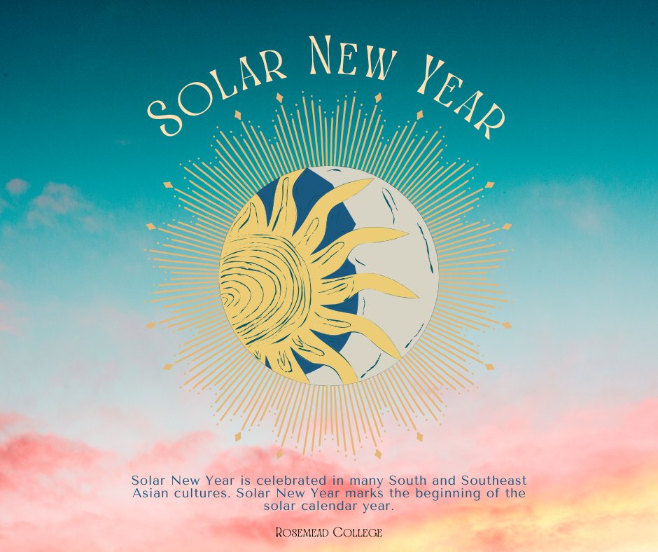 Happy Solar New Year 🌞🥳

#solarnewyear #esl #eslschool #learnenglish #rosemeadcollege