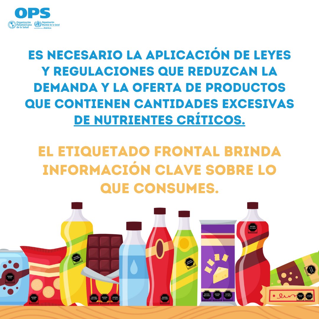 ¿Has escuchado del etiquetado frontal? 🤔 Conoce más sobre su importancia y cómo puede ayudarte a tomar decisiones más saludables. #AlimentaciónSaludable #EtiquetadoFrontal