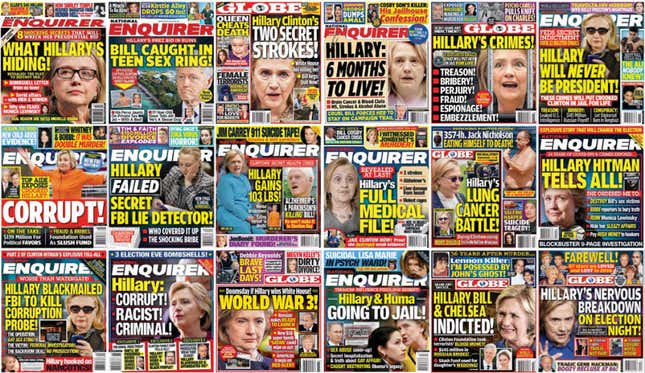 @tribelaw That's not the only way Trump defrauded voters. In every grocery store at every check out Trump & his friend Pecker at the National Enquirer were accusing Hillary Clinton of the crimes Trump committed . . . lying, a racist, dying, a criminal, she pays hush money