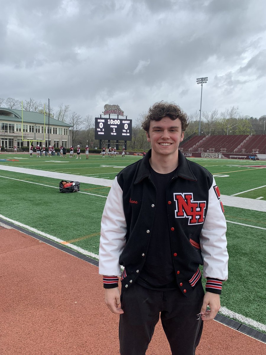 Thank you @LafColFootball for the great spring practice! Loved watching the team and meeting the coaches! @CoachRoeder @CoachSejour @coachdcord @desalvocrew @NHighlandsFB