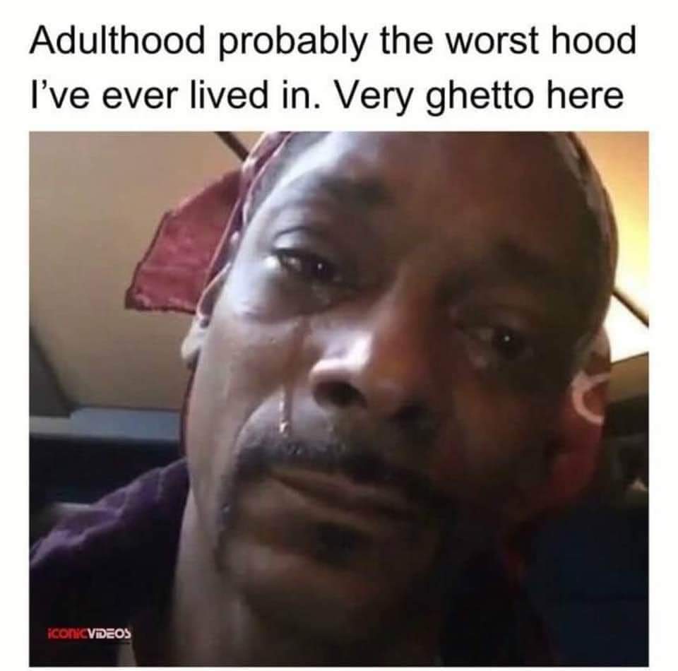 #hoodshit #hoodgood #ghettofabulous #adulting #adultlife #adulthood #guyshit #guycode #menshumor