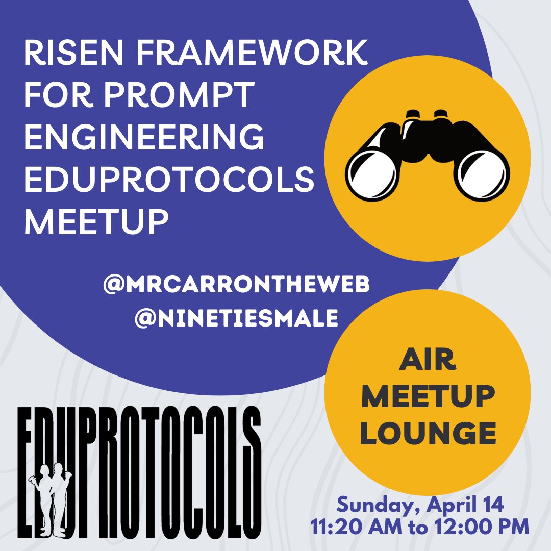 Kimberly Voge (@kvoge71) on Twitter photo Who is going to be at the ASU+GSV AIR Show in San Diego? Jake Carr and Nathan Collins will be hosting a meet up. (I am tagging along...but will likely have some books and swag!) Hope we get to see you! <a href="/eduprotocols/">@EduProtocols</a> <a href="/asugsvsummit/">ASU+GSV</a> <a href="/MrCarrOnTheWeb/">Mr. Carr on the Web</a> <a href="/ninetiesmale/">Nathan Joshua Collins</a> Who is going to be at the ASU+GSV AIR Show in San Diego? Jake Carr and Nathan Collins will be hosting a meet up. (I am tagging along...but will likely have some books and swag!) Hope we get to see you! <a href="/eduprotocols/">@EduProtocols</a> <a href="/asugsvsummit/">ASU+GSV</a> <a href="/MrCarrOnTheWeb/">Mr. Carr on the Web</a> <a href="/ninetiesmale/">Nathan Joshua Collins</a>