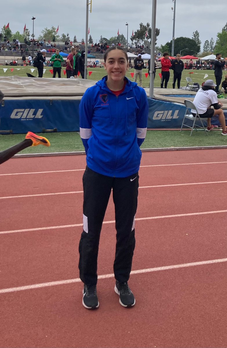 Great experience for freshman Isa Orozco who ran a big PR of 2:09.66 in the 800m at Bryan Clay! <a href="/DePaulXCTF/">DePaul XC/TF</a>