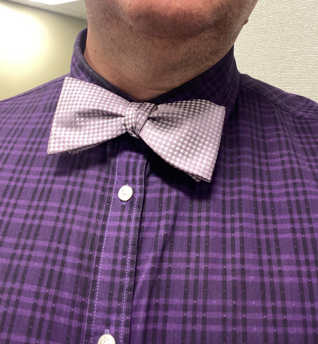 @realbowtiedoc @ASCO @AAHPM @DrVickiJackson @kjdelay1 @MasoodPashaSyed @danieljweiner @DrRayMD @rubin_allergy @PedsTraumaMan @DrPWave @asaguirremd @JMMCondor @BobMackey1 @AkSedai606 @sdbeck @glicklab @DocWithBowtie @PeterHotez @HenriFordMD @amarkelkar @trottsumo @DataExplorer21 Felling purple and lilac for this spring  #BowTieFriday