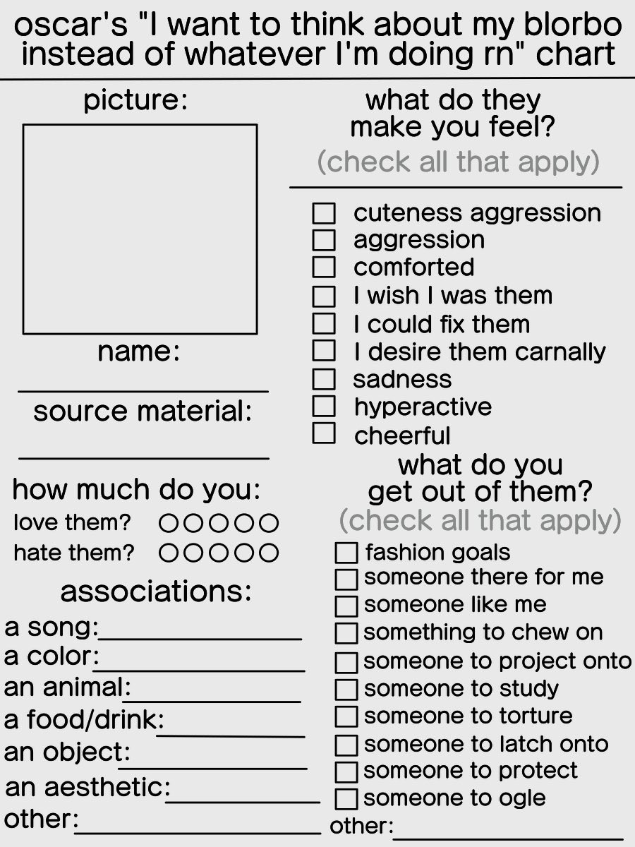 I’m a little bored run so send me a character and I’ll do this!