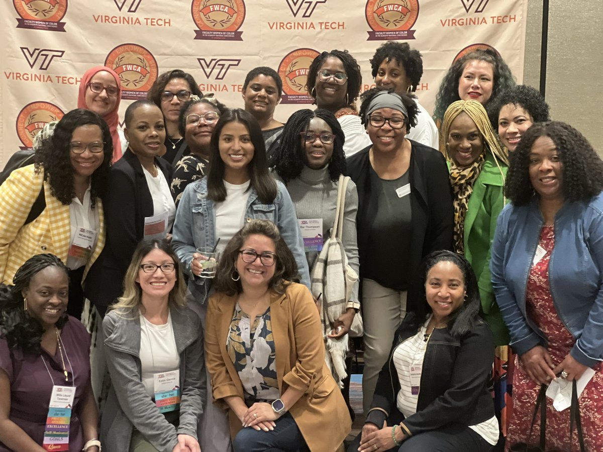 30 women of color representing @IndianaUniv at FWCA this week. Connect. Support. Empower.