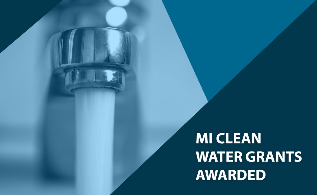 From Ecorse to Benton Harbor, $91.4 million in #MICleanWater grants are coming to communities across Michigan! These grants will help communities upgrade aging water infrastructure, ensure healthy drinking water, and protect Michigan’s environment. tinyurl.com/bd4t6kuy