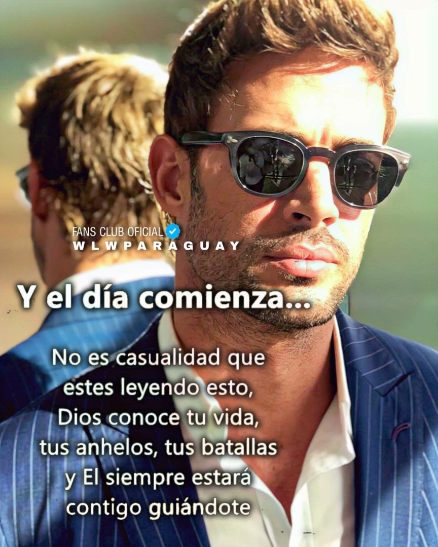 WLWParaguay's tweet photo. @willylevy29 ʏ ᴇʟ ᴅÍᴀ ᴄᴏᴍɪᴇɴᴢᴀ : ɴᴏ ᴇꜱ ᴄᴀꜱᴜᴀʟɪᴅᴀᴅ Qᴜᴇ ᴇꜱᴛÉꜱ ʟᴇʏᴇɴᴅᴏ ᴇꜱᴛᴏ, ᴅɪᴏꜱ ᴄᴏɴᴏᴄᴇ ᴛᴜ ᴠɪᴅᴀ, ᴛᴜꜱ ᴀɴʜᴇʟᴏꜱ, ᴛᴜꜱ ʙᴀᴛᴀʟʟᴀꜱ ʏ Éʟ ꜱɪᴇᴍᴘʀᴇ ᴇꜱᴛᴀʀÁ ᴄᴏɴᴛɪɢᴏ ɢᴜɪÁɴᴅᴏᴛᴇ ✨🙌

Bonito y bendecido Viernes Papiiii https://t.co/rcahn7ySXx