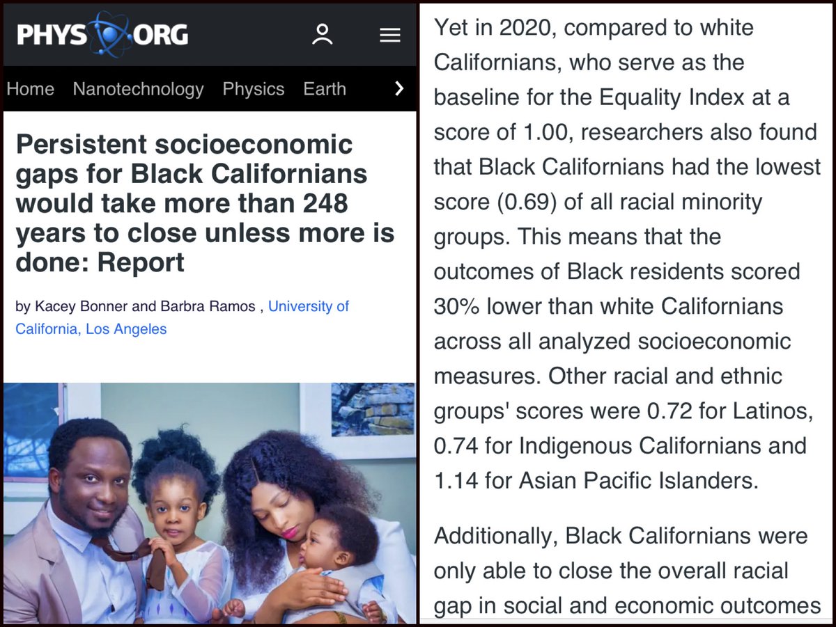 If California's socioeconomic hierarchy is Asian, Whites, Latinos, Blacks -- the same order we see across numerous metrics -- then maybe that order isn't the result of discrimination, but blaming white supremacy and instituting racial preferences to close gaps is discriminatory.