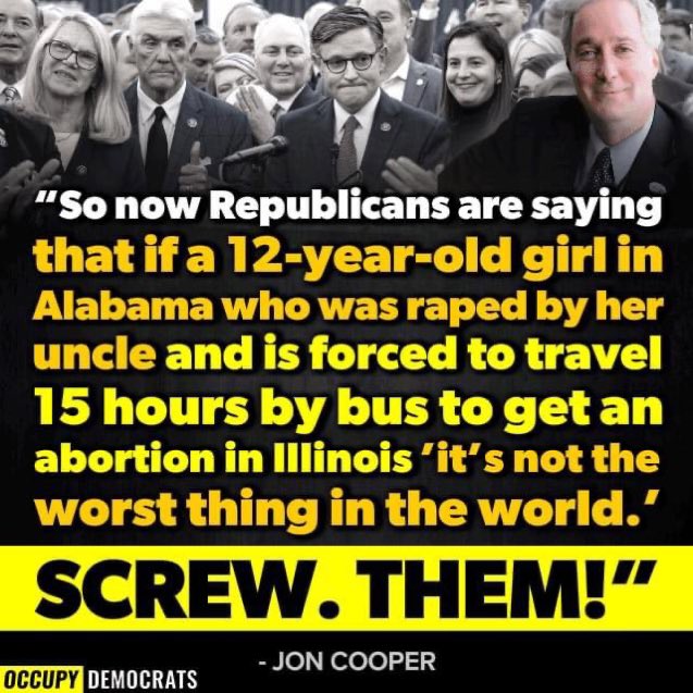 #wtpBLUE #DemVoice1 #ProudBlue #wtpGOTV24 In States Where Republicans Banned Abortion With No Exception for Rape, Rape Led to 58,979 Pregnancies Post-Roe What the fk is wrong with these people!🤬 #VoteBlueToProtectWomensRights