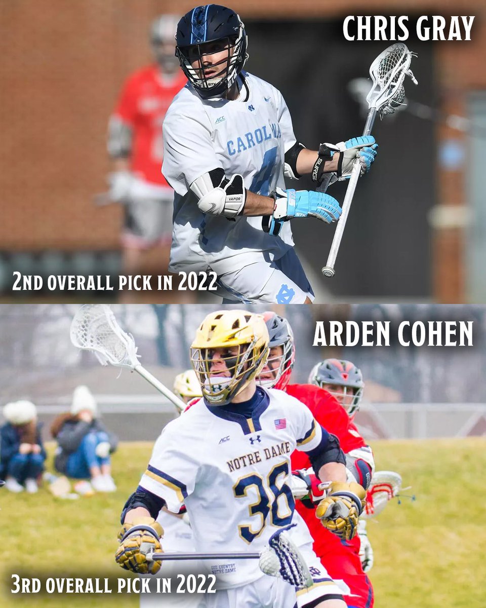 We now have 2/3 of the top three overall picks from the 2022 College Draft 😌🔥 This year’s College Draft goes down May 7th at 7pm ET (📸 via UNC & Notre Dame Athletics)
