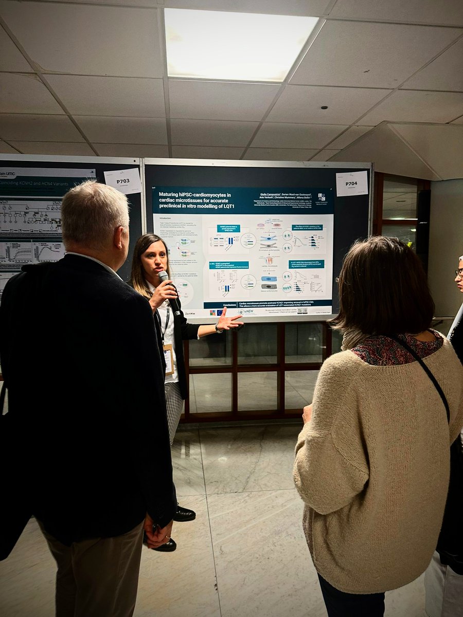 giu_campostrini's tweet photo. #FCVB2024 started today! Happy to share our results on #LQT1 and #CardiacMicrotissue in the moderated poster session. Looking forward to other exciting science tomorrow!
#ESCBasicScience https://t.co/g2JjRZq46x