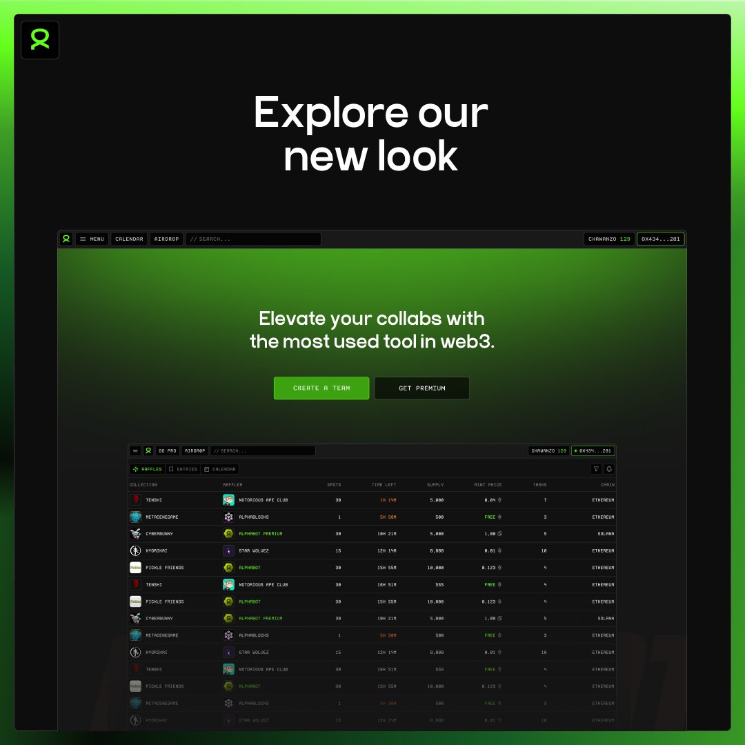 alphabot's tweet photo. We're taking things to the next level. Explore our new look, live now on https://t.co/e2VRqsyDFk. 

More exciting updates coming soon for the #Alphabot ecosystem. https://t.co/LtY4k0sUOc