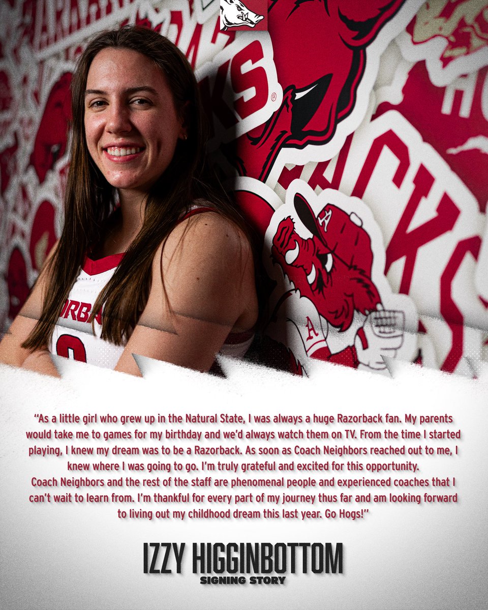 Livin’ out the childhood dream ❤️🐗 Updated #SigningStory for @izzymoney30 —>> bit.ly/3TURZNR