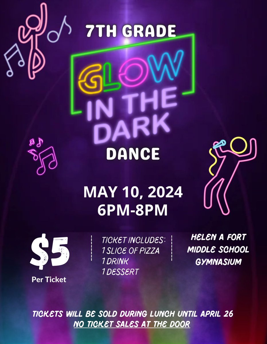 Attention 7th Graders!!!! Get your dancing shoes ready!!!!