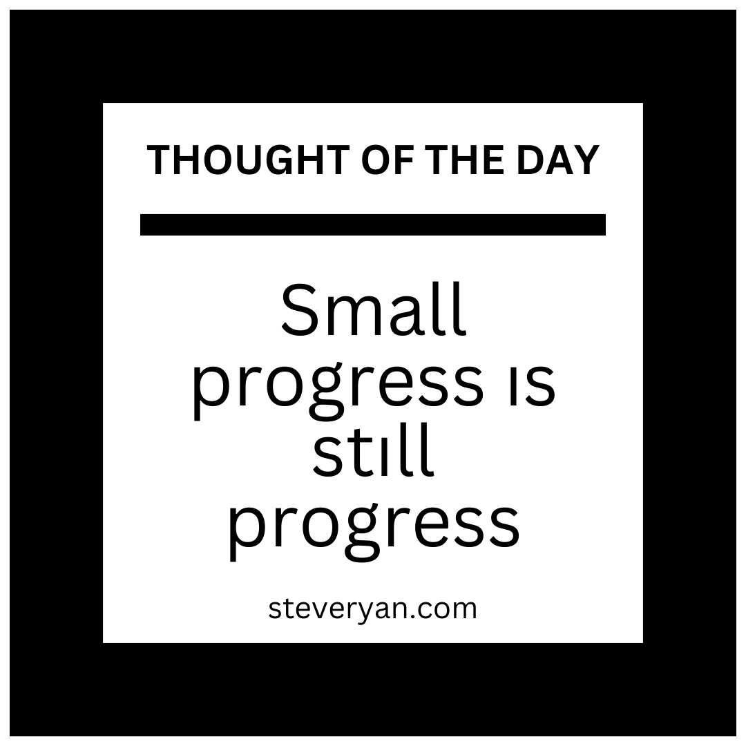 steveryanonline's tweet photo. Small progress is stıll progress.
What progress have you made lately?
#PersonalGrowth #AmbitionDriven https://t.co/gTLM9osqT5