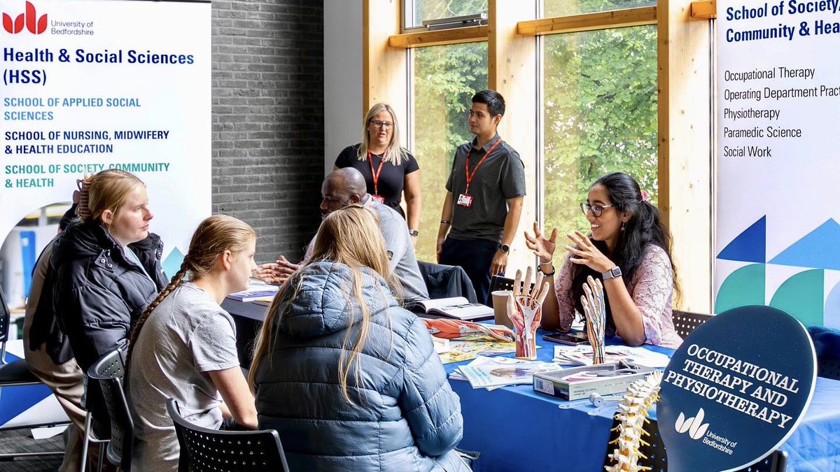 Come along to our Open Day next Saturday 20th April to explore our campuses, chat to academics and find out everything about life & studying at Beds! 🤩💬🏢 Register here: beds.ac.uk/opendays 👈 #University #Luton #Bedford #OpenDay