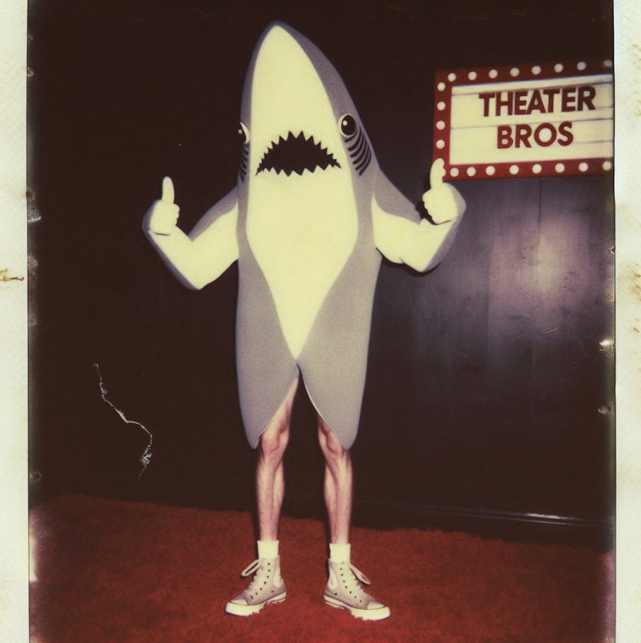 RealButterShow's tweet photo. The JAWS premiere at the Theater Brothers Theater, June 1975. That's my brother Peter there in a Polaroid he begged me to never show anyone. Never beg, Peter. It's a sign of weakness.
#MovieTheaterLife #Shark #Jaws #StevenSpielberg #Buttercast #RealButter #Random #FridayFeeling https://t.co/NZFcy28iH6