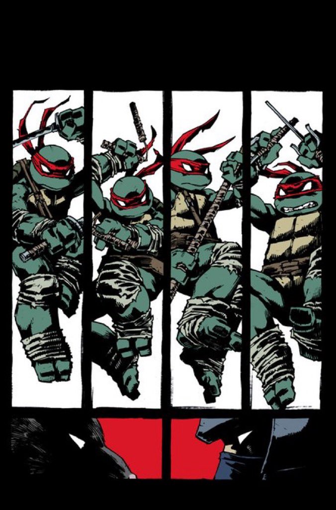 There are SO many good covers for the TMNT 40th Ann’y Special, but Sophie Campbell’s has stolen my heart. I gotta have it!