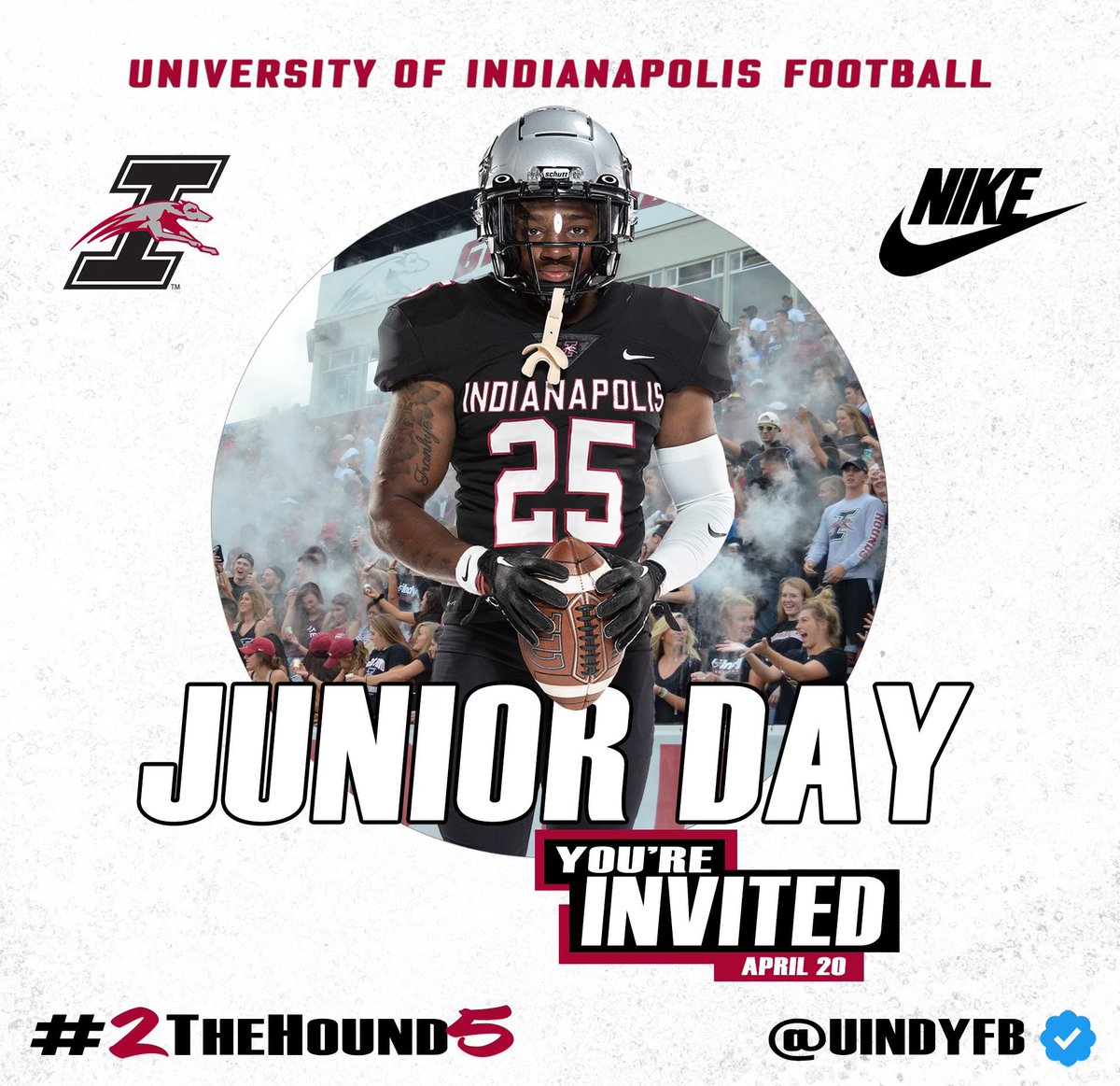 Thank you @coachburke89 for the Junior day invite @FRHS_Football @UIndyFB @CSmithScout