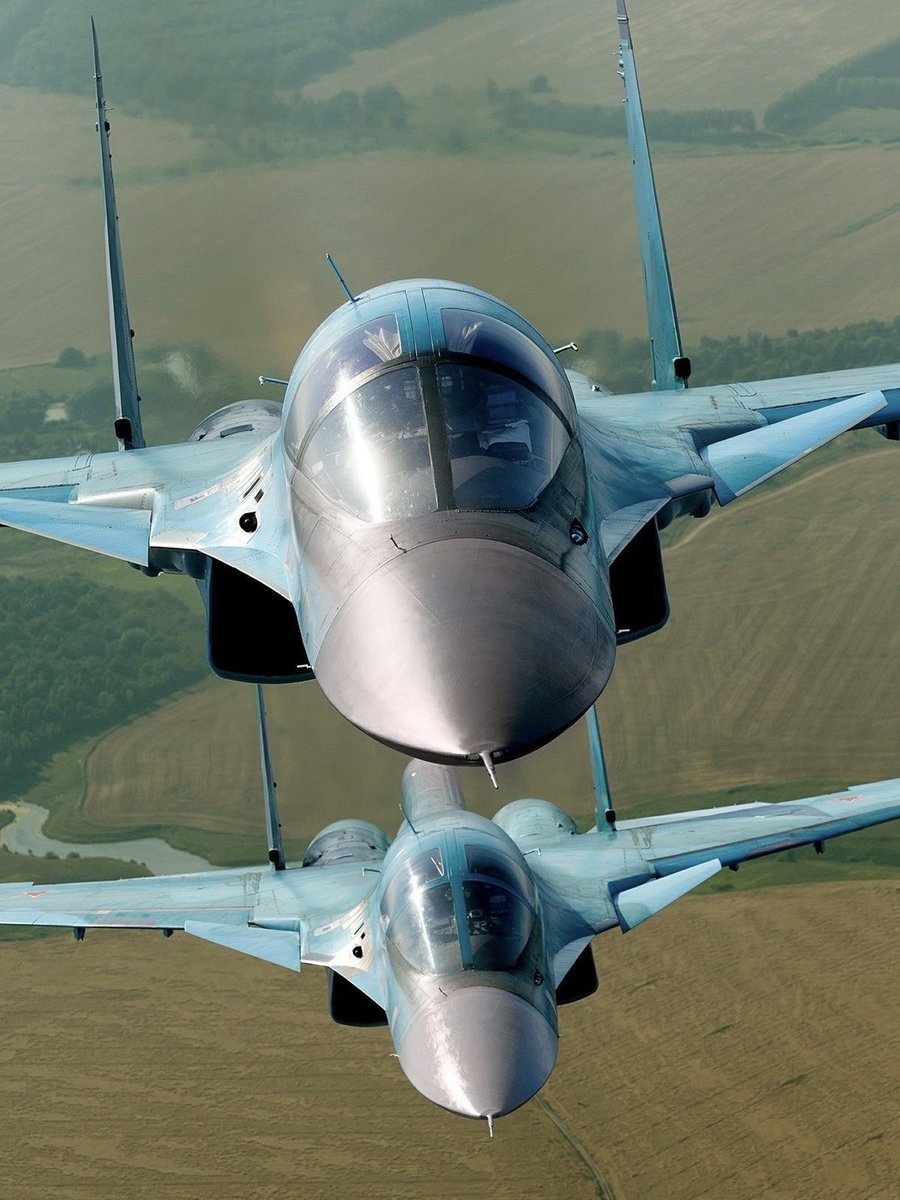 The Soviet SU-34 was the first strike fighter with a toilet in it. #Aircraft #Aviation
