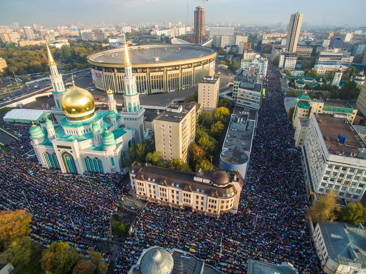 🚨🇷🇺 Eid Mubarak from Moscow, Russia