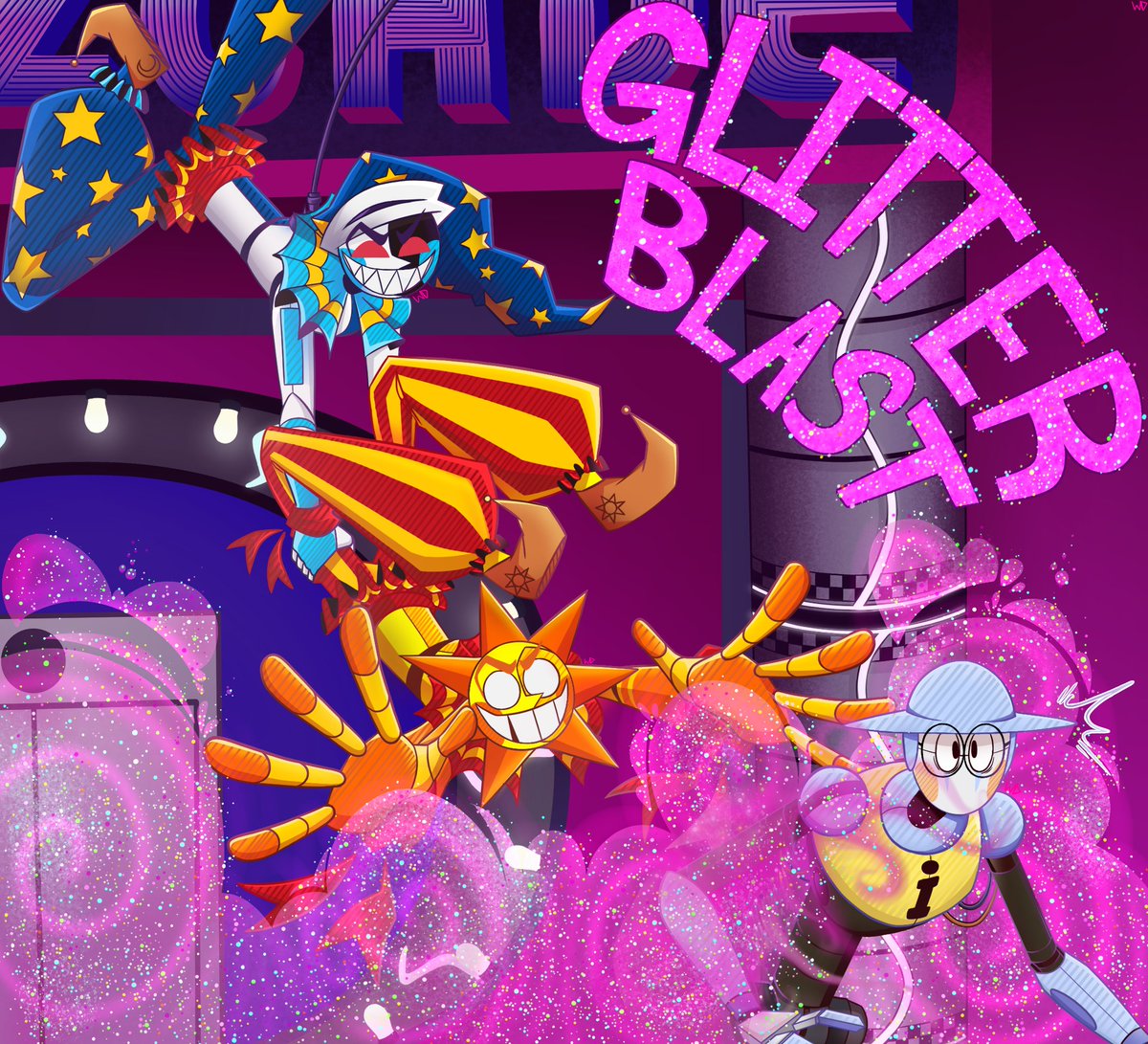 GLITTER BLAST‼️

#sundrop #moondrop #sunfnaf #moonfnaf #daycareattendant #fnafsun #fnafmoon #sunxmoon  #fnafdaycareattendant #fnaf #fnafsb #fnafsecuritybreach #SecurityBreach #Mapbot