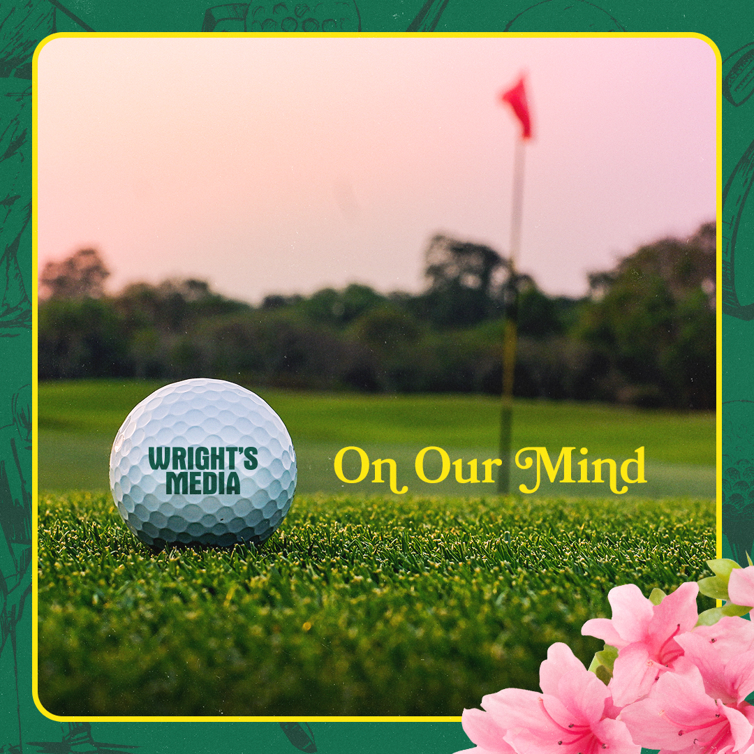 Our continued success keeps Wright's Media on our mind! Working for the preeminent expert in awards and accolades licensing gives us that hole-in-one feeling all day long. 🏌️⛳ #georgiaonmymind #masters #holeinone