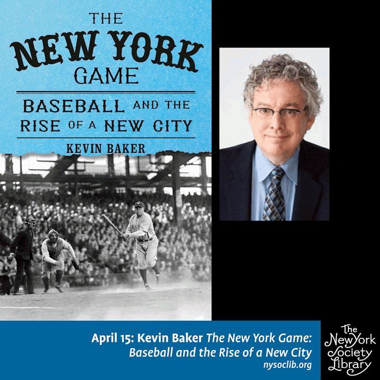 'The New York Game' is a mesh of #NYChistory and #baseball, bursting with larger-than-life figures and fascinating stories from the game’s beginnings to the end of #WorldWarII. Mon, 4/15 @ 6 PM | HYBRID & Open to All | @AAKnopf @CornerBooksNYC buff.ly/3vPVmxs