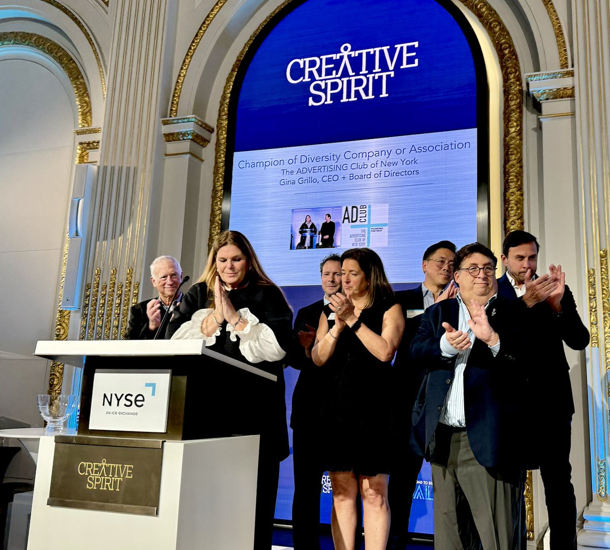 The ADVERTISING Club (@adclubny) on Twitter photo We were honored to be part of <a href="/hiredifferent/">Creative Spirit</a>'s #RoadtoEquity gala and acknowledged as “Champion of Diversity" as a founding partner and supporter in their mission of #EmploymentInclusion for #NeurodiverseJobSeekers. We were honored to be part of <a href="/hiredifferent/">Creative Spirit</a>'s #RoadtoEquity gala and acknowledged as “Champion of Diversity" as a founding partner and supporter in their mission of #EmploymentInclusion for #NeurodiverseJobSeekers.