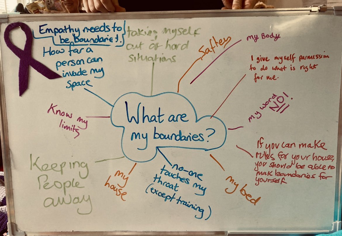 Setting boundaries for yourself to protect yourself but also sticking to them.. #physicalempowerment #teamworkmakesthedreamwork #MentalHealthAwareness #DomesticAbuse #SelfDefense #settingboundaries