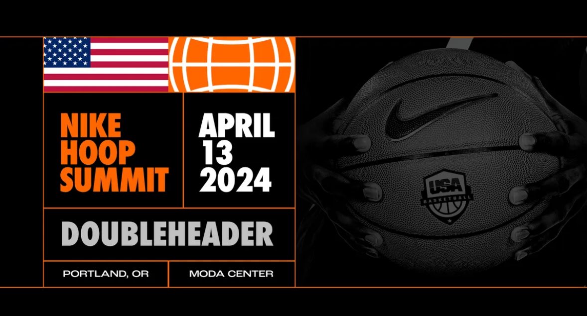 Excited to be heading to Portland to be on the call for the Nike Hoop Summit on FS1! We’ve got some of the best high school talent in the game for this event. Saturday’s slate: 7:30 PM ET - Women’s Game with @_kimadams 10 PM ET - Men’s Game with @cjacobsen23 and @_kimadams